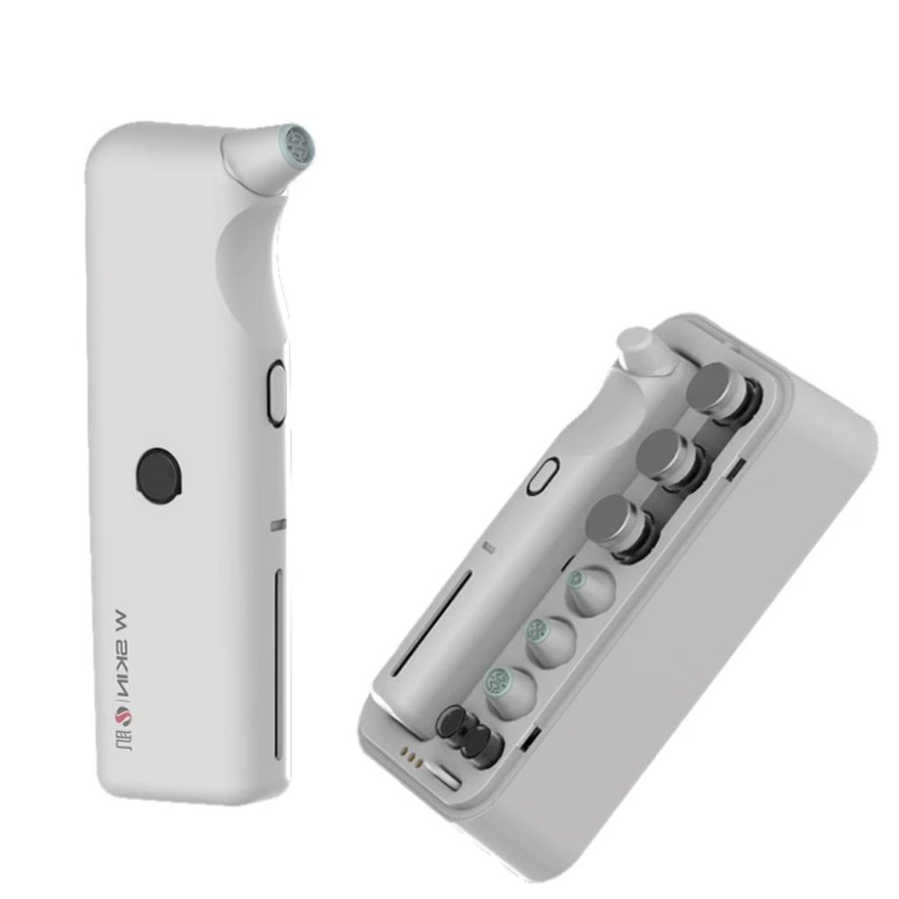 W Skin Aqua Facial Device [Navy Blue] Aqua peel